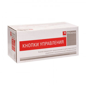 Кнопка SW2C-MD красная с подсветкой NC Грибок PROxima sw2c-md-rr