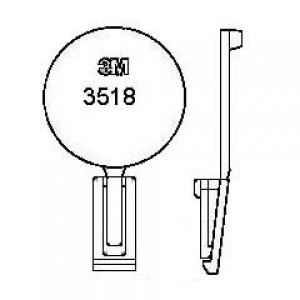 N3518, Проводные клеммы и зажимы POL KEY/HIGH TEMP