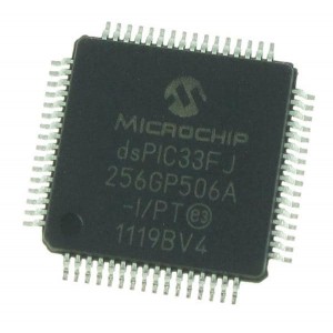 dsPIC33FJ256GP506A-I/PT, Процессоры и контроллеры цифровых сигналов (DSP, DSC) 16Bit 40MIPS 256KB Flash