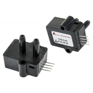 1PSI-D-4V, Датчики давления для монтажа на плате +/- 1 psid 4V 2 port 4.5 to 5.5VDC supply