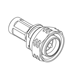 R191633006, РЧ адаптеры - междусерийные 4.3-10 M to NEX10 M Adapter HEP2R