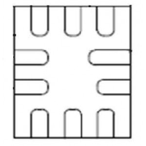 DIO1269LP10, ИС аналогового переключателя Negative Signal Analog Switch