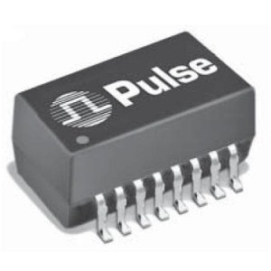 PE-65870NL, Трансформаторы звуковой частоты / сигнальные трансформаторы SMD T1/CEPT/ISDN-Pri 1200uH .7Ohms 2-Port