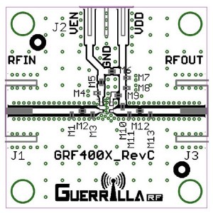 GRF2373-EVB, Радиочастотные средства разработки