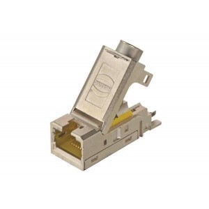 09145451562, Модульные соединители / соединители Ethernet Han-Mod RJ45 IDC Cbl Jack 8P AWG24-22