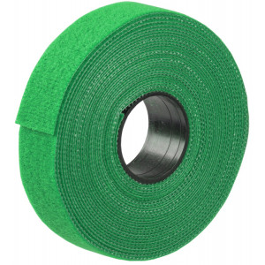 Хомут-липучка ХКл 20ммх5м зеленый (5м/рулон) HKVRG-W20-L5000