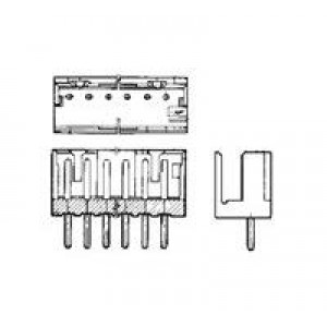 292133-7, Проводные клеммы и зажимы CT P/HDR ASSY BOX V 7P W/O KIN