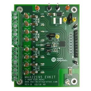 MAX22195EVKIT#, Средства разработки интерфейсов Evkit for High-Speed, Octal, Industrial Digital Input with Parallel Output