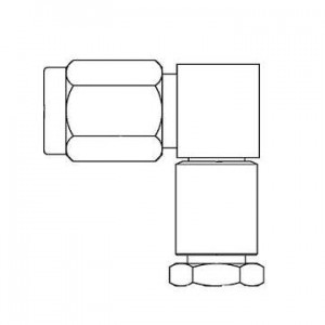 5007-5008-09, РЧ соединители / Коаксиальные соединители SMC RT ANGLE PLUG