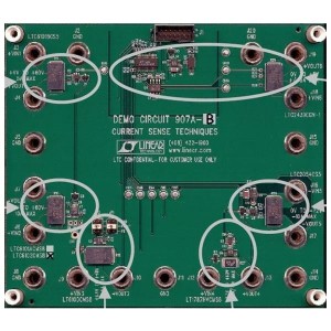 DC907A-B, Средства разработки интегральных схем (ИС) усилителей LTC6102, LT6100, LT1787, LTC2054, and LT