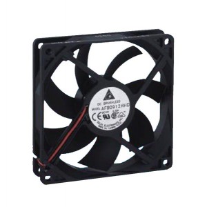 AFB0924HD-R00, Вентиляторы постоянного тока DC Axial Fan, 92x20mm, 24VDC, Locking Speed Sensor