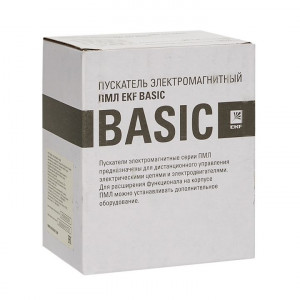 Пускатель электромагнитный серии ПМЛ-2161ДМ 25А 400В EKF Basic