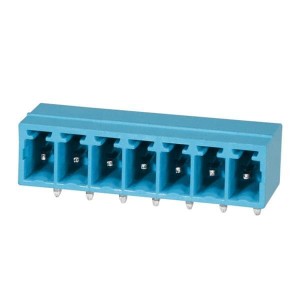 TBP02R1-381-07BE, Съемные клеммные колодки Terminal block, pluggable, 3.81, receptical, 7 pole, blue