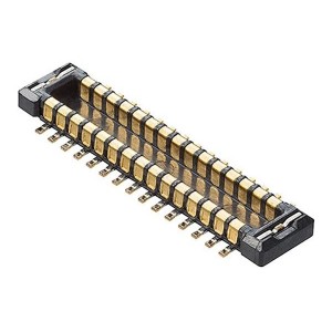 505551-1020, Межплатные и промежуточные соединители SlimStack .4mm Conn Plug 10Ckt