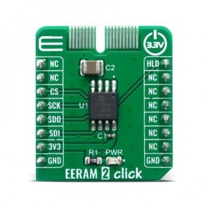 MIKROE-4129, Средства разработки интегральных схем (ИС) памяти EERAM 2 Click