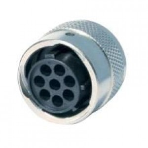 UTG618-23PN, Стандартный цилиндрический соединитель 23P Strt Pin Plug Shell Size 18