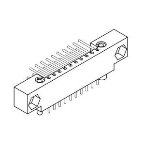 WTBV44PD7SY-B82, Прямоугольные соединители стандарта Mil W-Series 0.100