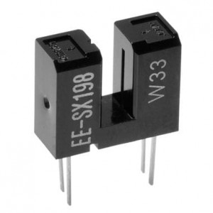 EE-SX198, Оптические переключатели, передаточные, на фототранзисторах Hi Res .5mm Aper PCB 3mm Wide Slot
