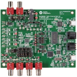 MAX98090EVKIT#TQFN, Средства разработки интегральных схем (ИС) аудиоконтроллеров  MAX98090 TQFN Eval Kit