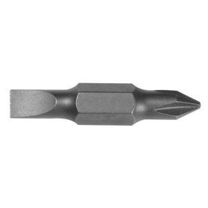 32482, Отвертки, гаечные ключи и гайковерты со сменными головками Replacement Bit. #1 Phillips, 3/16-Inch Slotted