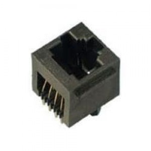 69254-001LF, Модульные соединители / соединители Ethernet PCB 6 POS VERTICAL