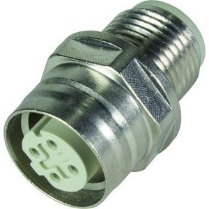 21033812403, Цилиндрические метрические разъемы M12 PUSH PULL ADPTR ASSEMBLY