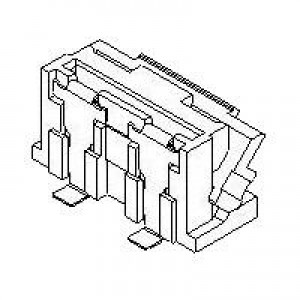 502231-1500, Соединители FFC и FPC 0.5 FFC Hsg For LVDS E/OST15CktEmbsTpPkg