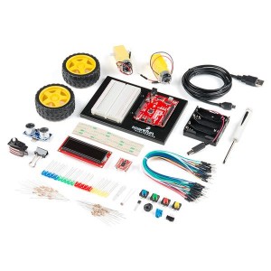 KIT-15267, Макетные платы и комплекты - AVR SparkFun Inventor's Kit - v4.1