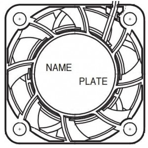 03828DA-12Q-AU-00, Вентиляторы постоянного тока DC Axial Fan, 38x38mm, 12VDC