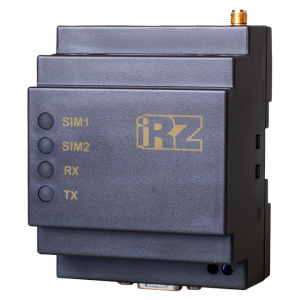 iRZ ATM21.A - GSM модем со встроенным ПО, GSM/GPRS-модем, со встроенным ПО, количество SIM-карт: 2, интерфейсы RS232; RS485; USB; DI/DO; напряжение питания DC: 7В-40В без встроенного блока питания