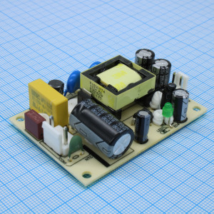 LO15-10B12, Преобразователь АC/DC открытого исполнения 15 Вт, выход 12 В/1.25 А