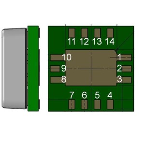 TGA2958-SM, РЧ-усилитель 13-18GHz Gain >25dB 2W PAE>25% GaN