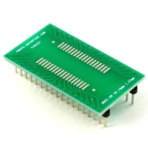 PA0237, Панели и адаптеры SOIC-36 to DIP-36 SMT Adapter