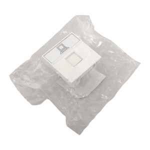Розетка RJ45 кат. 5e, 2 модуля EKF