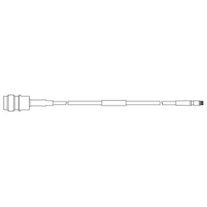 70W-08K1-W1K1-00080, Соединения РЧ-кабелей RF Cable Assembly 1.85mm(f)/ WSMP(f) 3" RTK-Flex 047