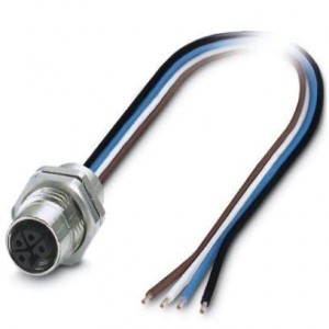 1425589, Кабели для датчиков / Кабели для приводов 4POS Socket M12 Cable Length 0.2m