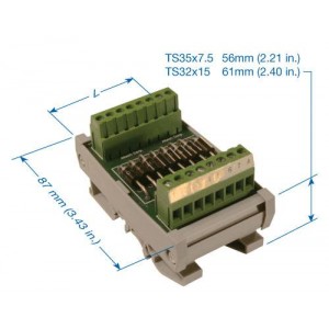 5740.2, Клеммные колодки для DIN-рейки Interface Module, SD-M9