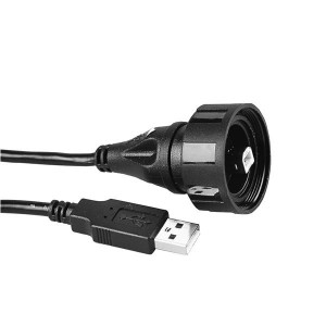 PX0840/B/5M00, Кабели USB / Кабели IEEE 1394 IP68 USB B-USB A 5M