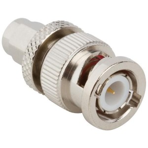 242104, РЧ адаптеры - междусерийные SMA PLUG TO BNC PLUG ADAPTER