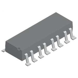 ILQ32-X009, Транзисторные выходные оптопары Photodarlington Out Quad CTR > 500%