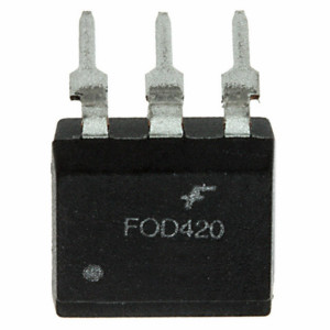 FOD420, OPTOISOLATOR 5KV TRIAC 6DIP