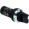 Переключатель C2SS1-30B-01 2-х позиционный черный 1НЗ (45 градусов) с фиксацией 1SFA619200R3046