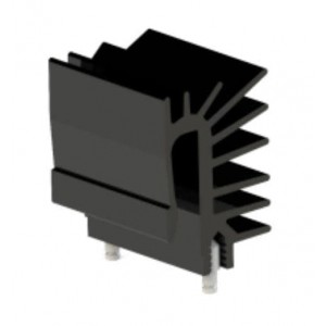 693-75, Радиаторы Heat Sink, Board Mount, TO220, Integrated Clip, Black Anodized, Solder to PCB Attachment, 75mm Length, 35.05mm Height, 22mm Width