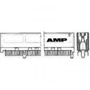 5650090-1, Стандартные краевые разъемы CONNECTOR ASSM DUAL POSITIONS .050