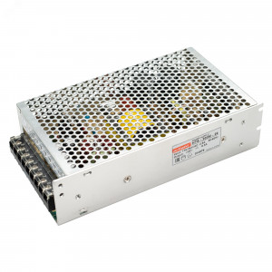 Блок питания HTS-200M-24 (24V, 8.3A, 200W) 014979, Источник напряжения с гальванической развязкой для светодиодных изделий. Входное напряжение 176-264 VAC. Выходные параметры: 24 В, 8,3 А, 200 Вт. Встроенный PFC >0,5. Негерметичный алюминиевый сетчатый корпус IP 20. Габаритные размеры длина 199 мм, ширина