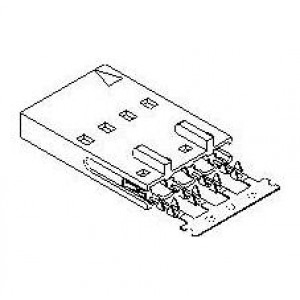 15-38-8109, Соединители FFC и FPC SL FFC/FPC Opt D Fem 10CKT TIN