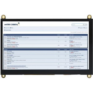 HTT70A-TPC-BLM-B0-H5-CH-V5, Тонкопленочные дисплеи и принадлежности 7 in TFT Capacitive 800x480 HDMI