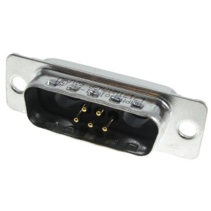 L717TWA7W2P, Соединители D-Sub со смешанными контактами 7W2 PLUG