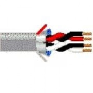 5341FE 008500, Multi-Paired Cables 18AWG 2PR SHIELD 500FT SPOOL GRAY