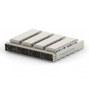 2354935-1, Соединители для ввода/вывода CAGE ASSEMBLY 1X4 QSFP28 TB